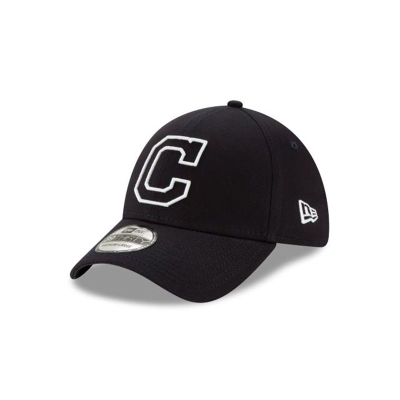 Cleveland Indians Gorra | New Era MLB Logo Elements 39thirty Stretch Fit Cap Mexico - Azules